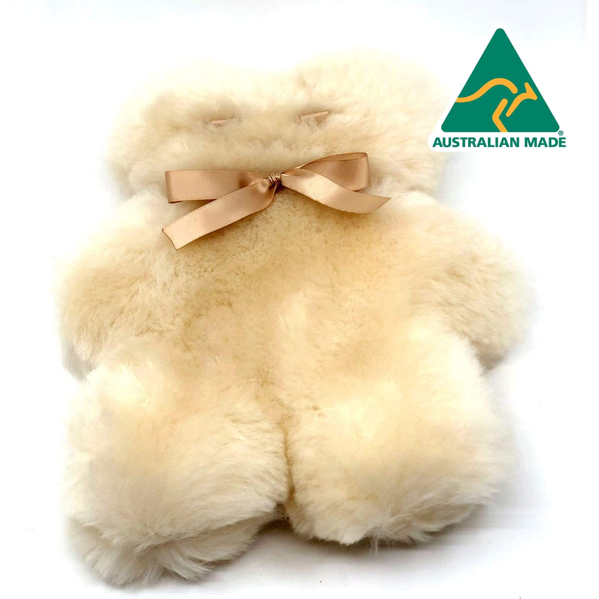 Flat Sheepskin Bear -Australian Made