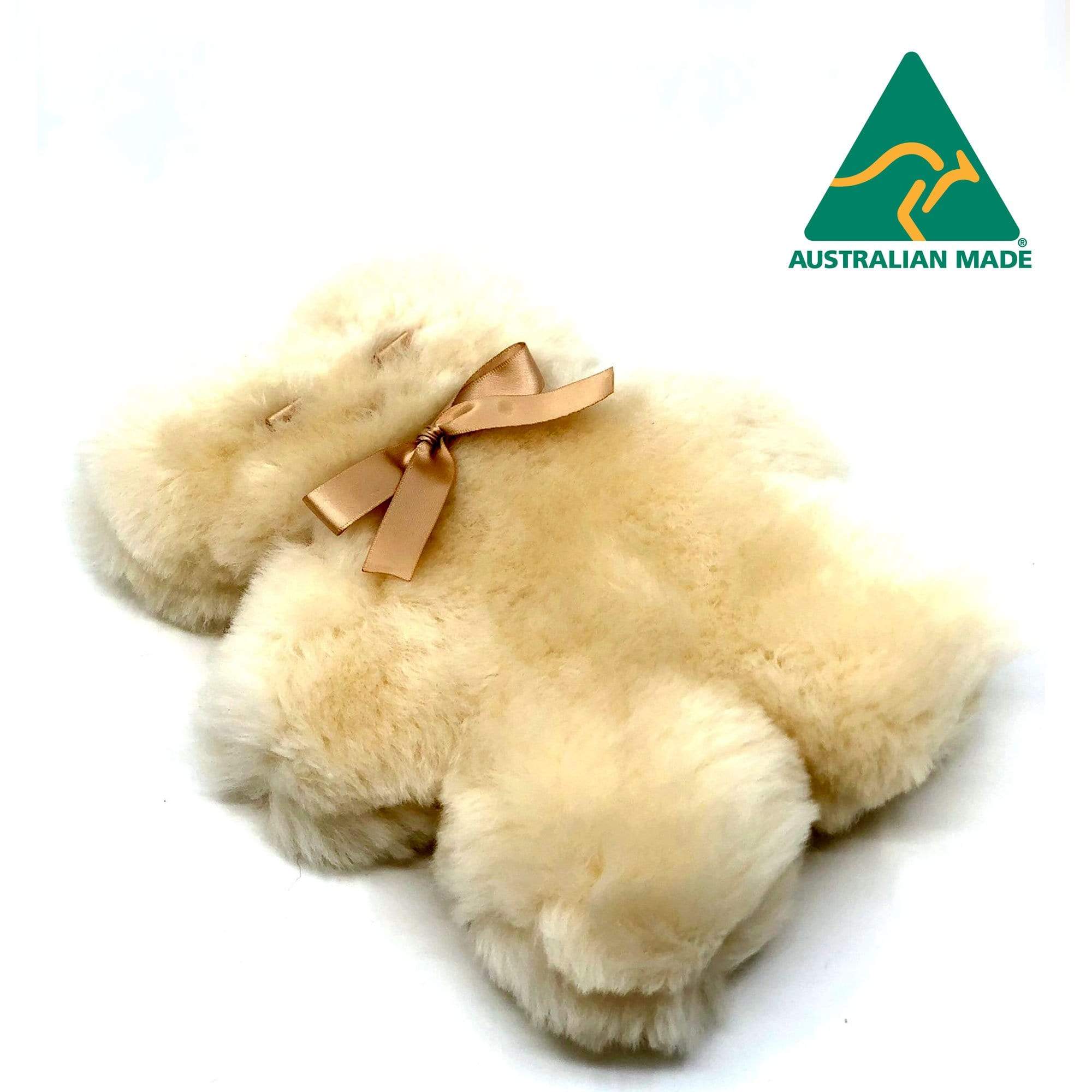 Flat Sheepskin Bear -Australian Made